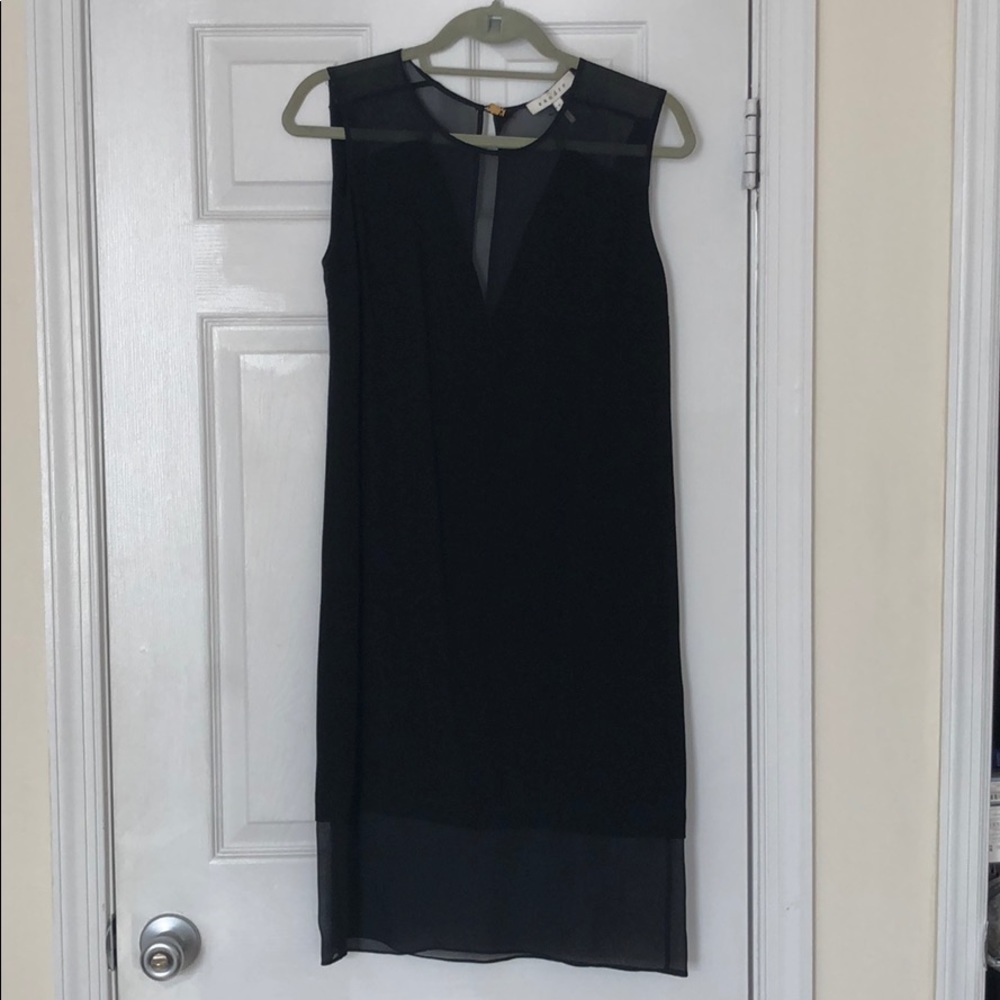 Sandro Black Shift Dress